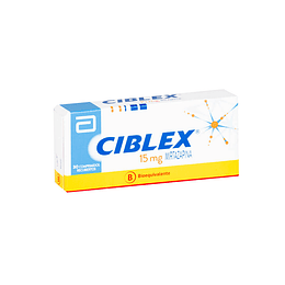 Ciblex 15 mg 30 comprimidos