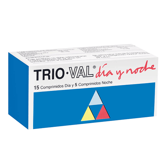 Trio Val Día y Noche 20 comprimidos