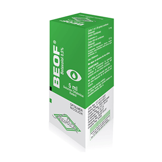 Beof  0,5 % solución  oftálmica 5 ml