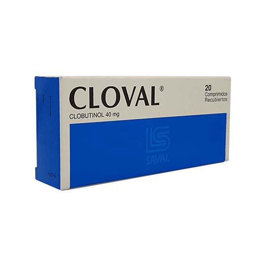 Cloval  40 mg 20 comprimidos