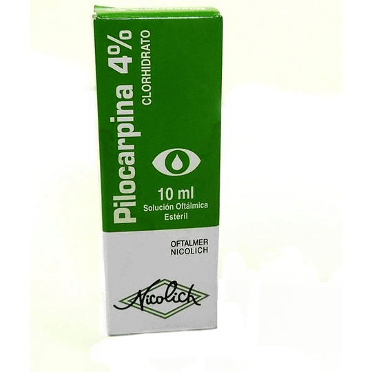 Pilocarpina 4 % Solución oftálmica 10 ml