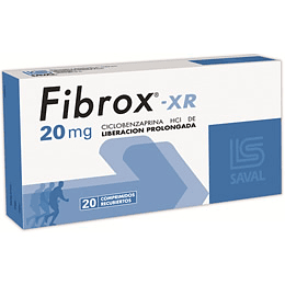 Fibrox XR 20 mg 20 comprimidos 
