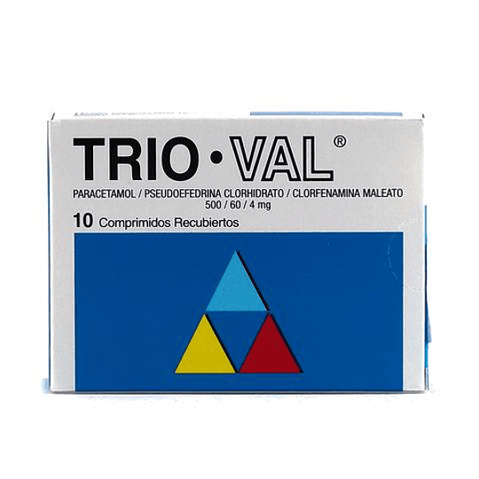 Trio Val 10 comprimidos