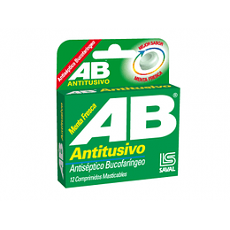 AB Antitusivo Menta Fresca 12 comprimidos C3