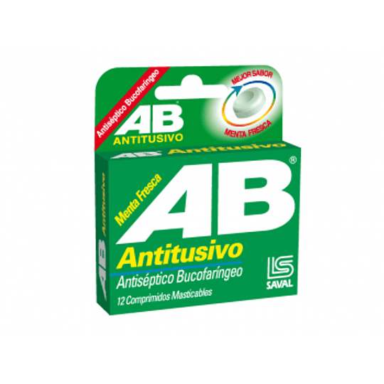 AB Antitusivo Menta Fresca 12 comprimidos C3