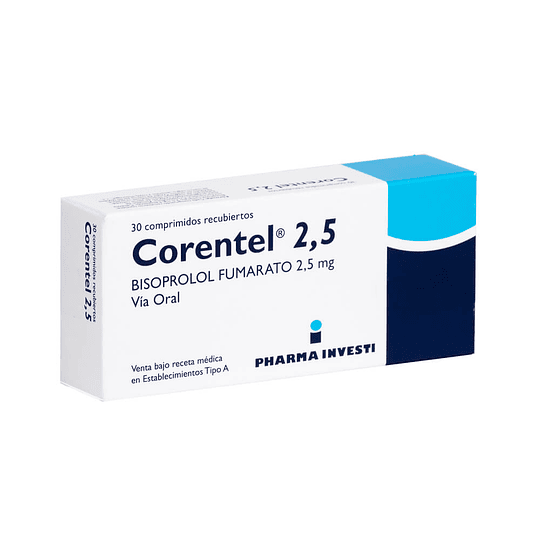 Corentel 2,5 mg 30 comprimidos