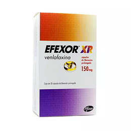 Efexor XR LP 150mg por 30 capsulas