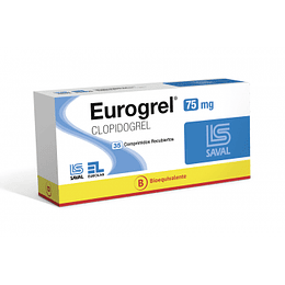 Eurogrel 75mg por 35 comprimidos
