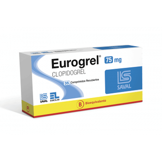 Eurogrel 75mg por 35 comprimidos