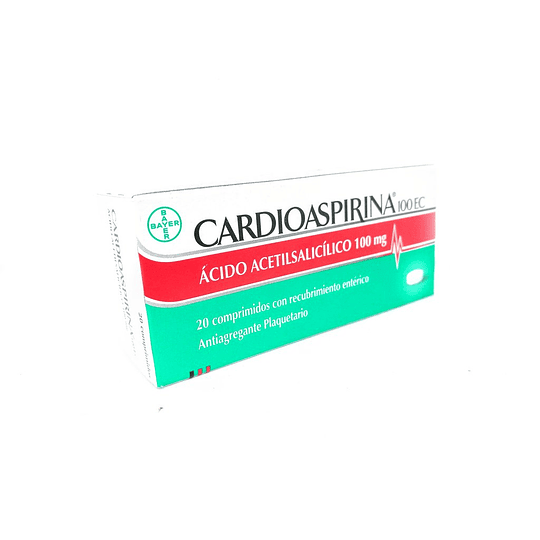 Cardioaspirina 100 mg 20 comprimidos