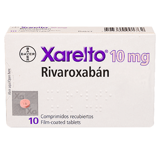 Xarelto 10 mg 10 comprimidos