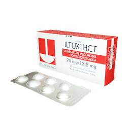 Iltux HCT Olmesartán / Hidroclorotiazida 20mg/12.5mg 28 Comprimidos Recubiertos