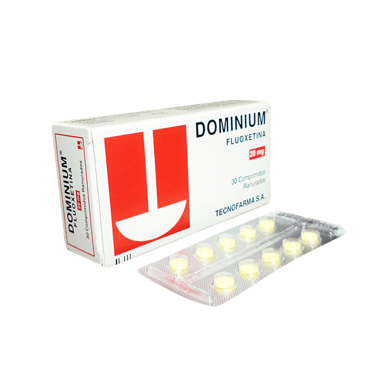 Dominium Fluoxetina 20mg 30 Comprimidos