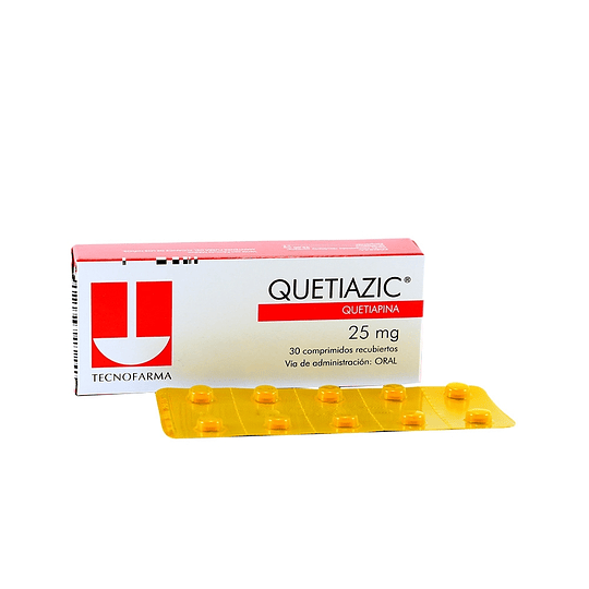 Quetiazic 25 mg 30 comprimidos