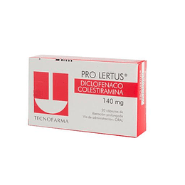 Pro-Lertus 140 mg 20 cápsulas