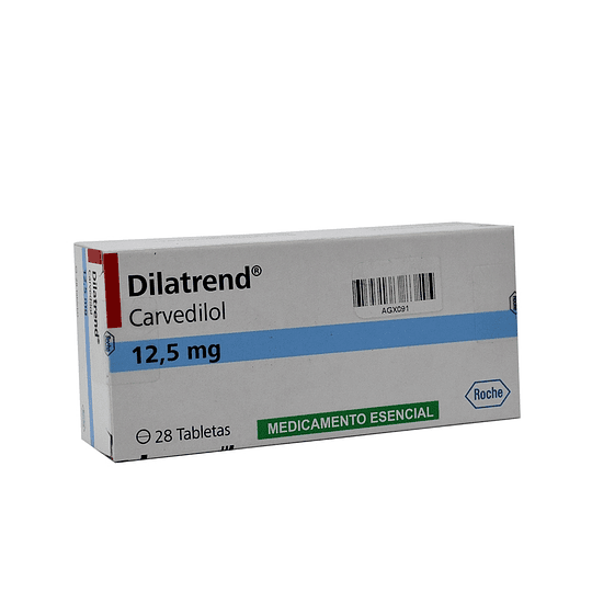 Dilatrend 12,5 mg 28 comprimidos 