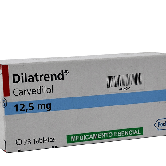 Dilatrend 12,5 mg 28 comprimidos 