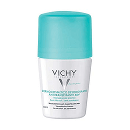 Deo roll on antitranspirante 50 ml vichy 