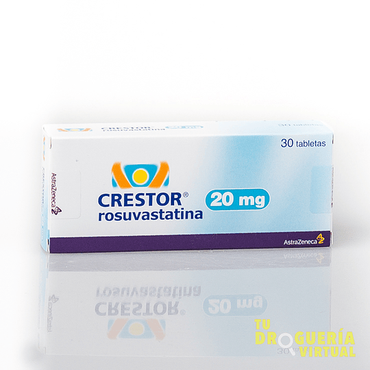 Crestor 20 mg 30 comprimidos 