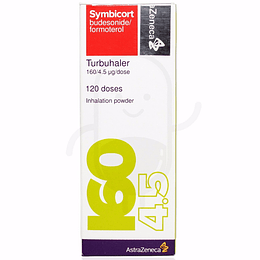 Symbicort Turbuhaler 160 / 4,5 mcg Inhalador 120 dosis