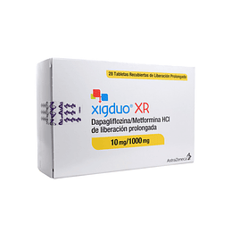 Xigduo XR 10 mg / 1000 mg 28 tabletas 