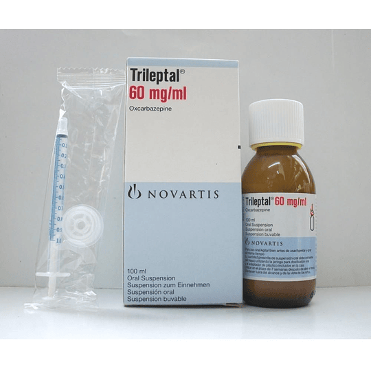 Trileptal Oxcarbazepina 60 mg/ ml Suspensión oral 100 ml