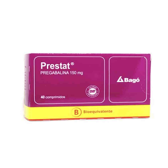 Prestat 150 mg 40 comprimidos