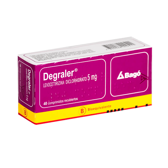 Degraler 5 mg 40 comprimidos