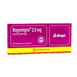 Bagomigral 2,5 mg 10 comprimidos 