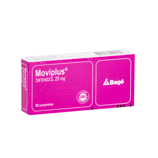 Moviplus 25 mg 30 comprimidos 
