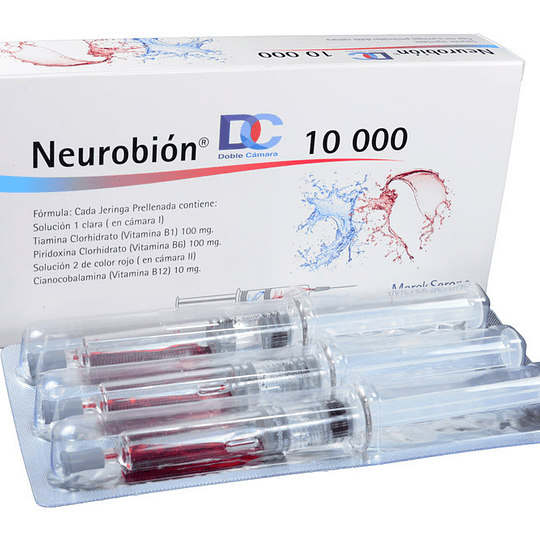 Neurobion DC 10.000 3 Jeringas inyectables