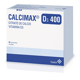 Calcimax D3 400 por 60 Comprimidos