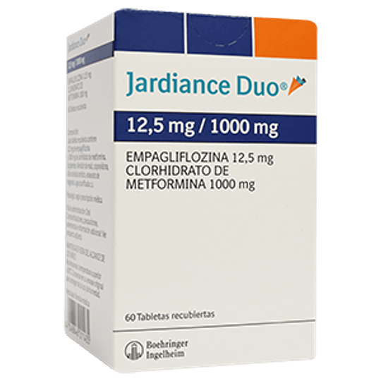 Jardiance Duo 12.5/1000 mg 60 Comprimidos Recubiertos