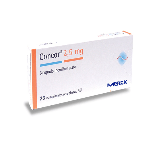 Concor 2,5 mg 28 comprimidos 