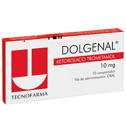 Dolgenal Ketorolaco 10mg 10 Comprimidos