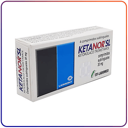 Ketanor SL, 30 mg, 4 comprimidos sublinguales