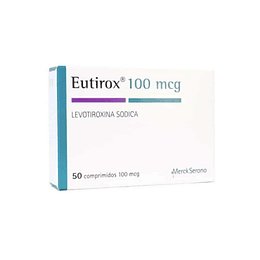Eutirox 100 mcg 50 comprimidos