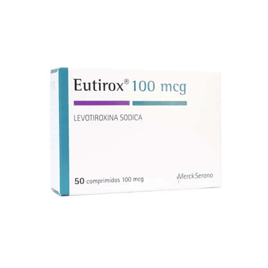 Eutirox 100 mcg 50 comprimidos