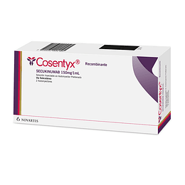 Cosentyx Lisy  1 ml 2 jeringas prellenadas