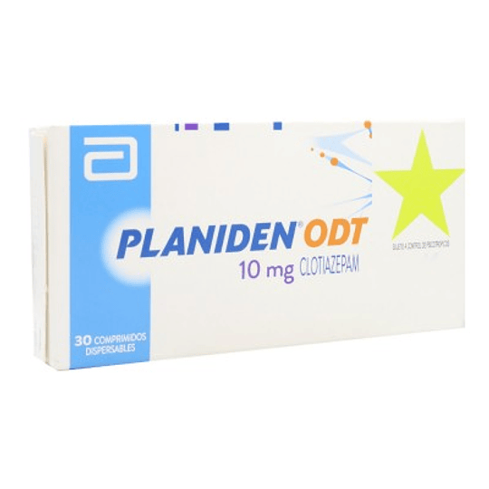 Planiden ODT 10 mg por 30 comprimidos (Disponible sólo para compra en Local)