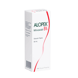 Alopek Solución Topica 5% 60ml 