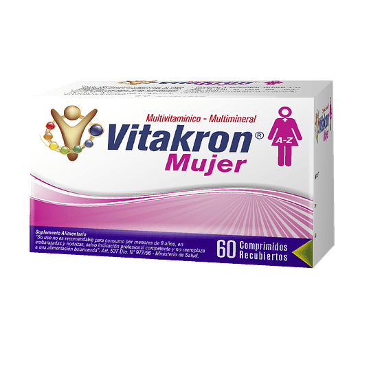 Vitakron Mujer 60 Comprimidos recubiertos