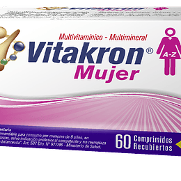 Vitakron Mujer 60 Comprimidos recubiertos