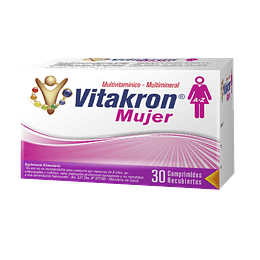 Vitakron Mujer, 30 Comprimidos recubiertos