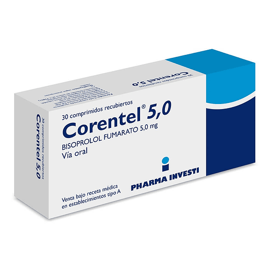 Corentel 5 mg 30 comprimidos 