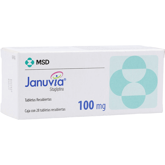 Januvia 100 mg, 28 tabletas recubiertas