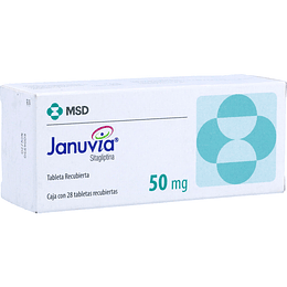 Januvia 50 mg, 28 tabletas recubiertas