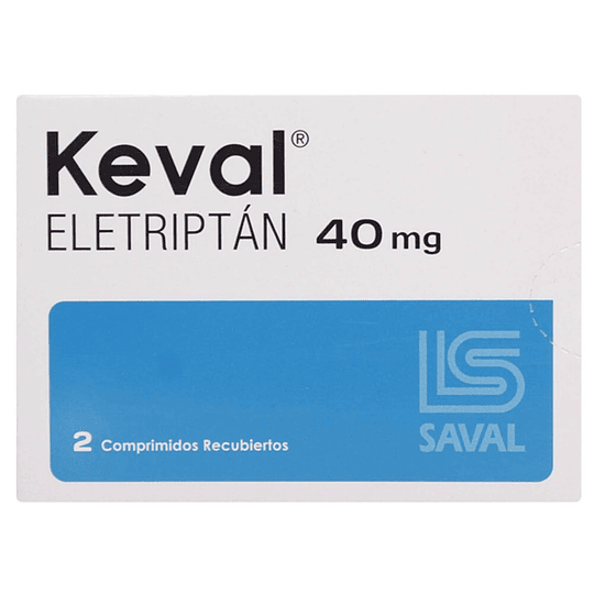 Keval 40 mg 2 comprimidos 