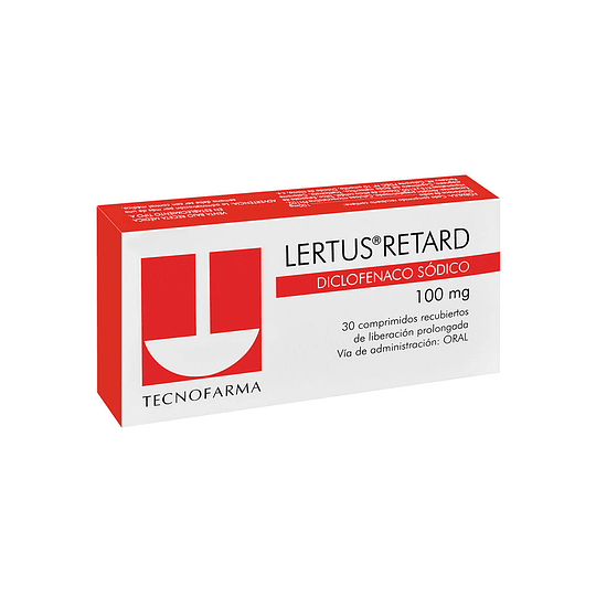 Lertus Retard 100 mg, 30 comprimidos 
