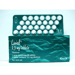 Livial 2,5 mg, 28 tabletas.